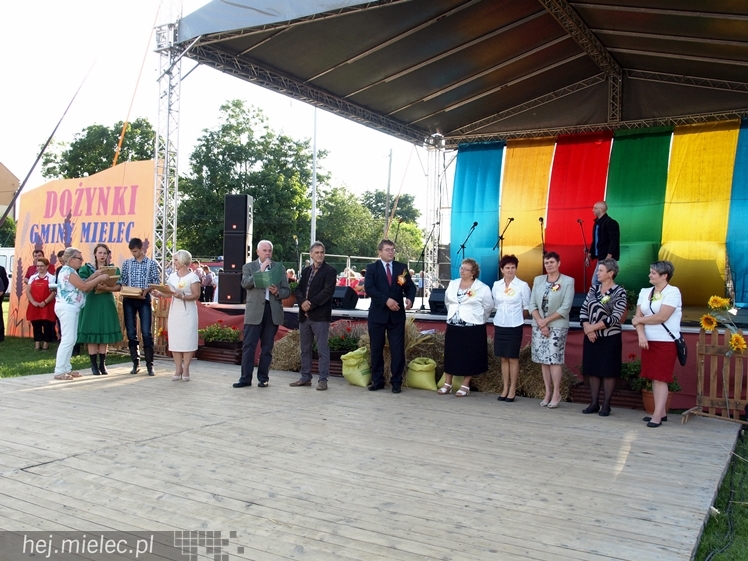 Dożynki Gminy Mielec w Chorzelowie