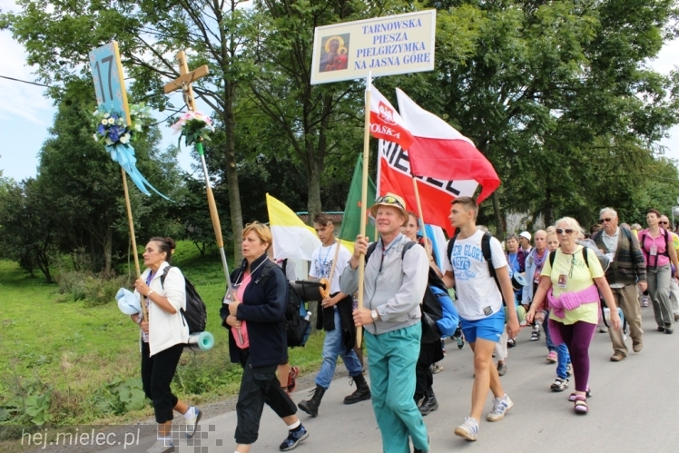 PPT 2014 - dzień IV: ok. 25 km marszu i modlitwa za Ojczyznę. Pogoda sprzyja