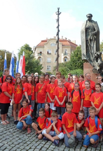 Mielczanie na uroczystościach związanych z Setną Rocznicą Czynu Legionowego w Krakowie