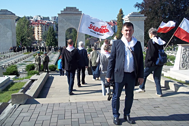 ?Solidarność? na Cmentarzu Łyczakowskim i w Zadwórzu koło Lwowa