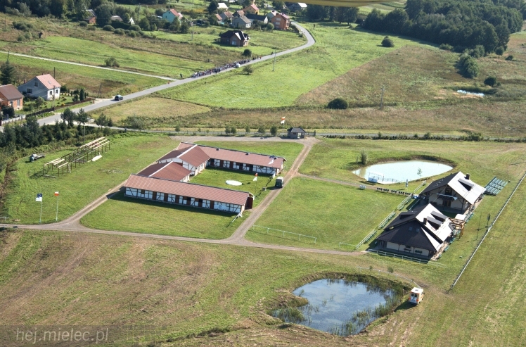 Lotnicze zdjęcia ze szlaku 32. Pieszej Pielgrzymki Tarnowskiej