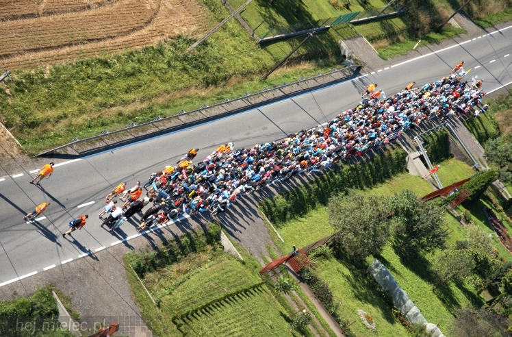 Lotnicze zdjęcia ze szlaku 32. Pieszej Pielgrzymki Tarnowskiej