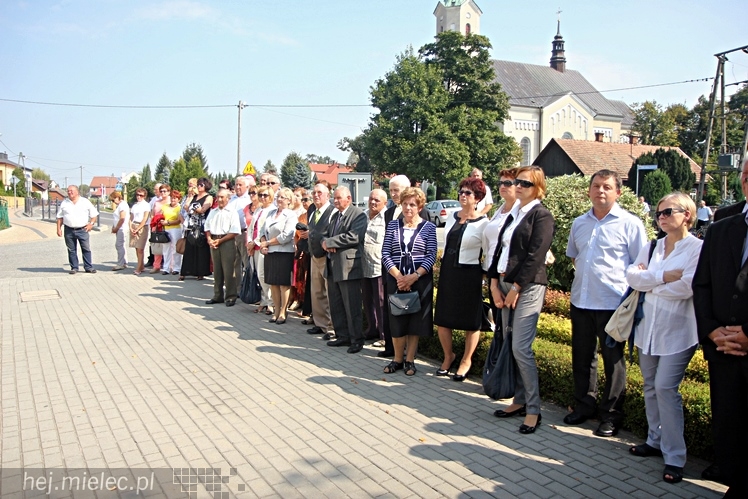 Odsłonięcie tablicy pamiątkowej Macieja Czechury w Padwi Nardowowej