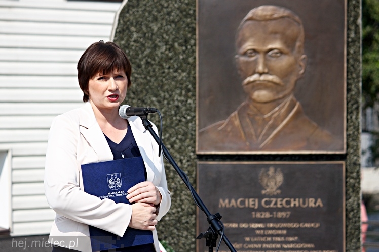 Odsłonięcie tablicy pamiątkowej Macieja Czechury w Padwi Nardowowej