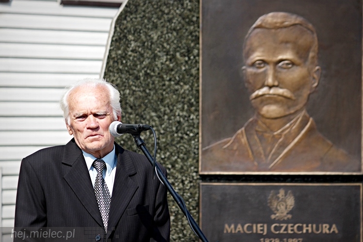Odsłonięcie tablicy pamiątkowej Macieja Czechury w Padwi Nardowowej