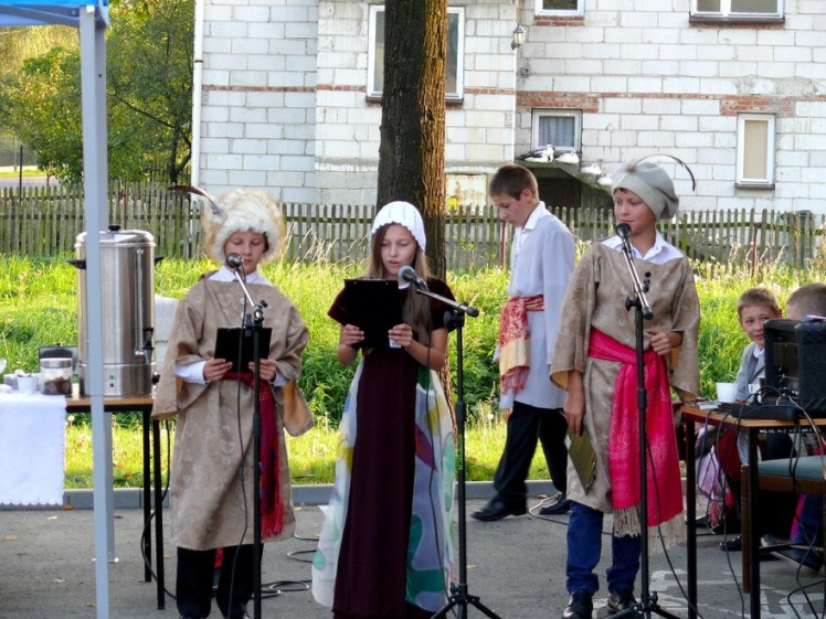Narodowe Czytanie Trylogii Henryka Sienkiewicza w Wadowicach Górnych