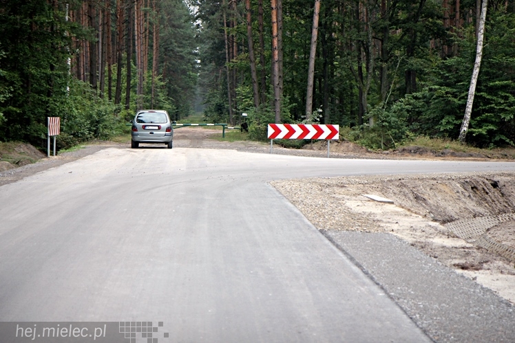 Otwarcie drogi dojazdowej do Łuża