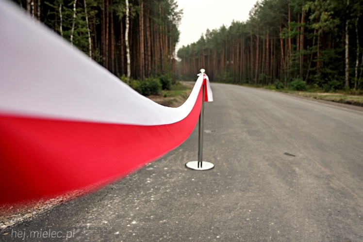 Otwarcie drogi dojazdowej do Łuża