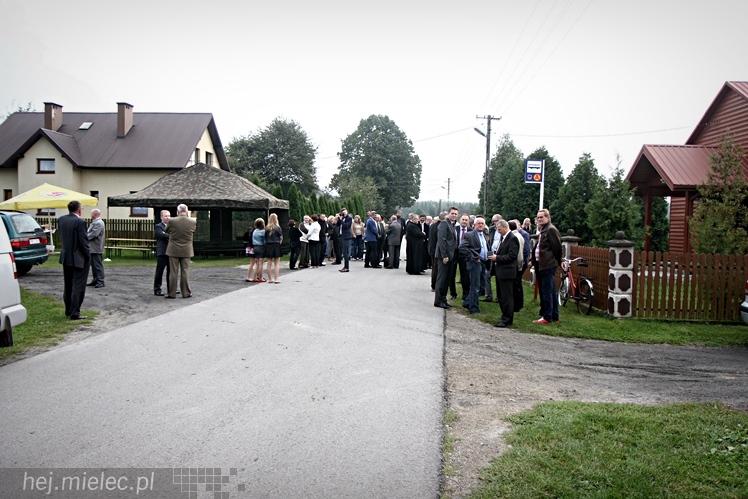 Otwarcie drogi dojazdowej do Łuża
