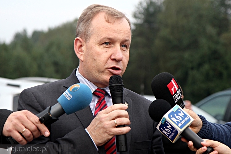 Otwarcie drogi dojazdowej do Łuża
