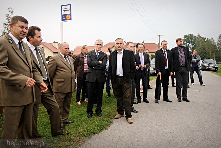 Otwarcie drogi dojazdowej do Łuża