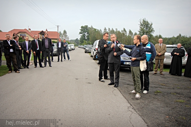 Otwarcie drogi dojazdowej do Łuża