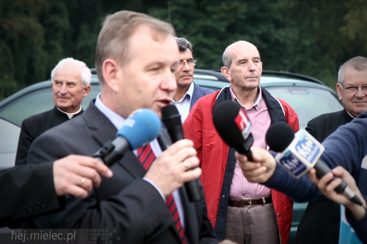 Otwarcie drogi dojazdowej do Łuża