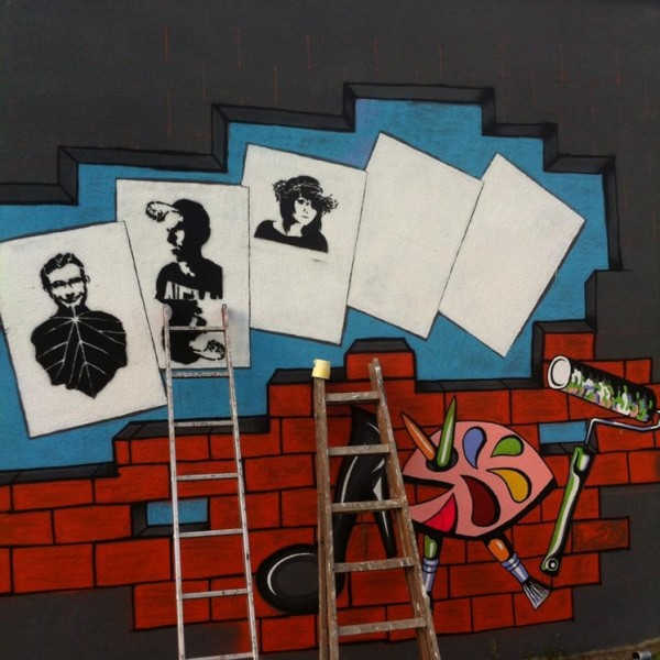 Mural dla mieleckiego underground?u powstał przy Szafera