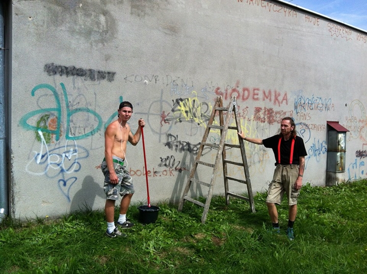 Mural dla mieleckiego underground?u powstał przy Szafera