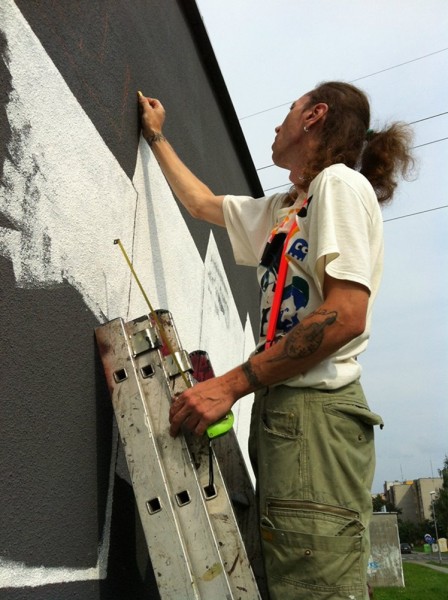 Mural dla mieleckiego underground?u powstał przy Szafera