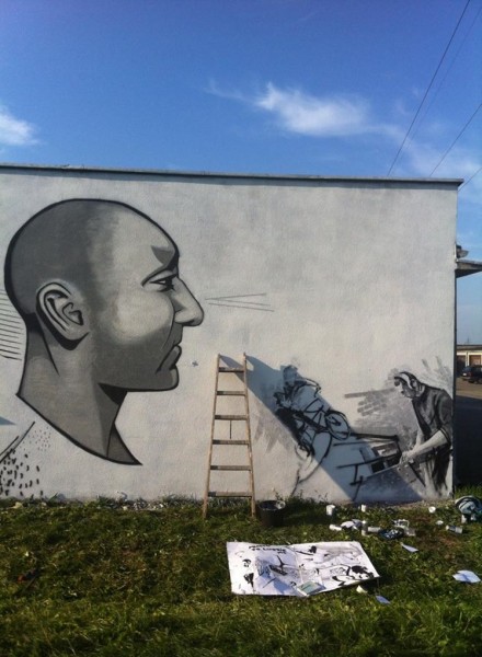 Mural dla mieleckiego underground?u powstał przy Szafera