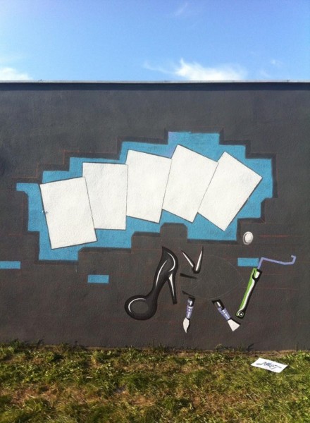 Mural dla mieleckiego underground?u powstał przy Szafera