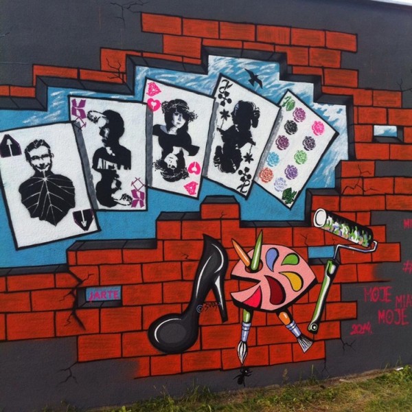 Mural dla mieleckiego underground?u powstał przy Szafera