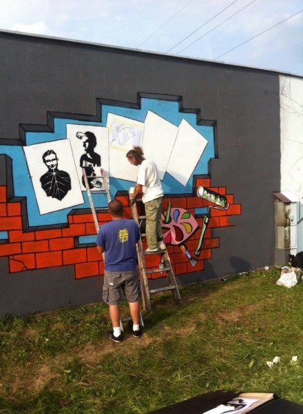 Mural dla mieleckiego underground?u powstał przy Szafera
