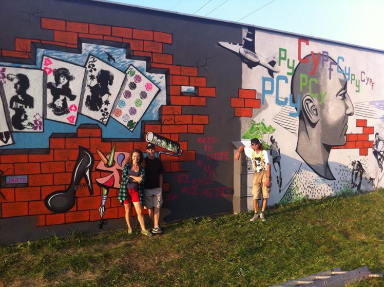 Mural dla mieleckiego underground?u powstał przy Szafera