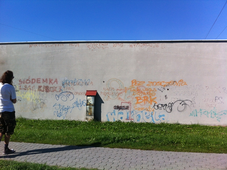 Mural dla mieleckiego underground?u powstał przy Szafera