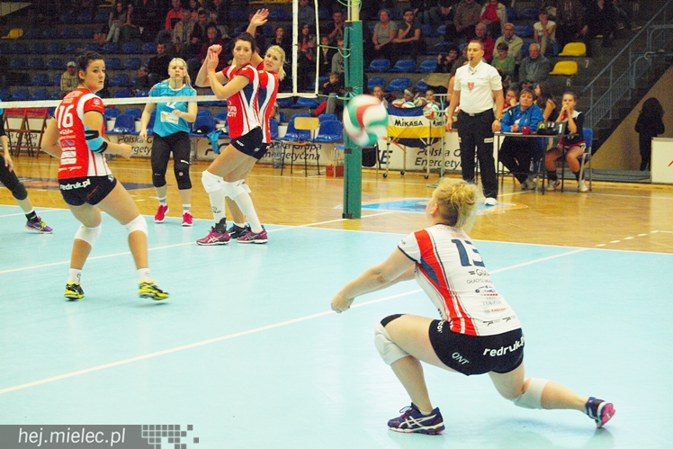 Szóstka Mielec przegrała premierowy mecz w 2 lidze siatkarek