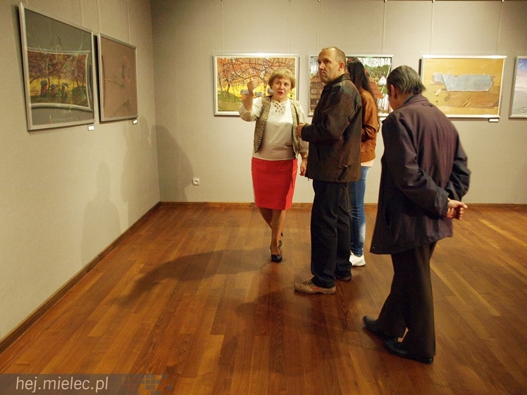 Wystawa poplenerowa Międzynarodowego Pleneru Malarstwa Pastelowego i Fotografii oficjalnie otwarta