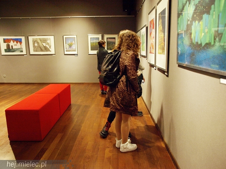 Wystawa poplenerowa Międzynarodowego Pleneru Malarstwa Pastelowego i Fotografii oficjalnie otwarta