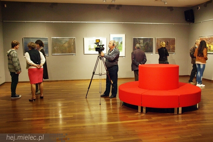 Wystawa poplenerowa Międzynarodowego Pleneru Malarstwa Pastelowego i Fotografii oficjalnie otwarta