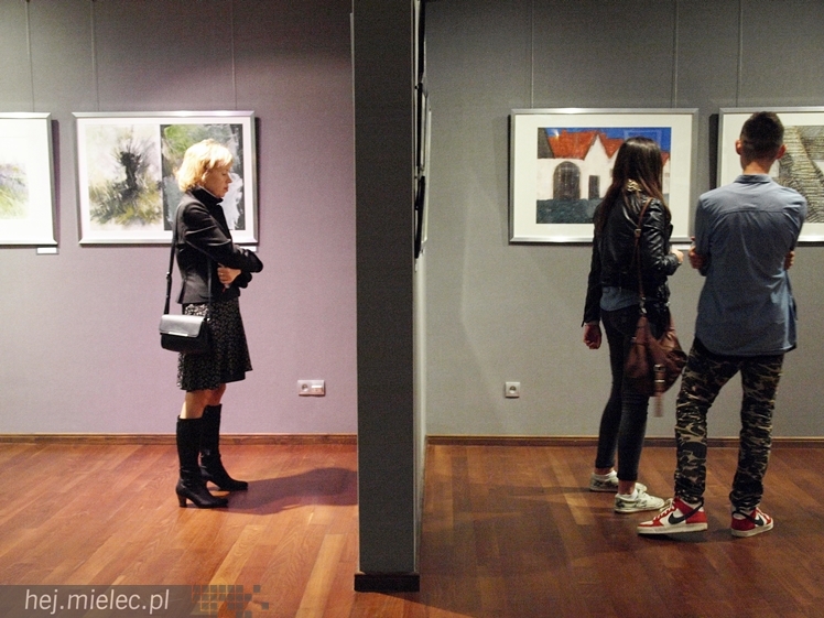 Wystawa poplenerowa Międzynarodowego Pleneru Malarstwa Pastelowego i Fotografii oficjalnie otwarta