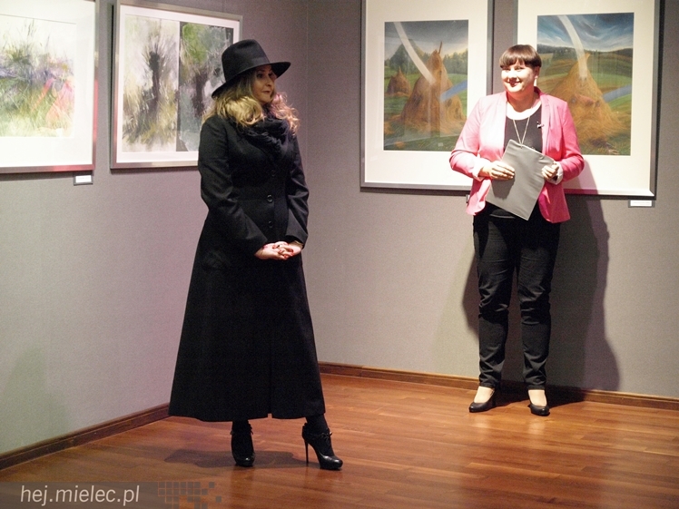 Wystawa poplenerowa Międzynarodowego Pleneru Malarstwa Pastelowego i Fotografii oficjalnie otwarta