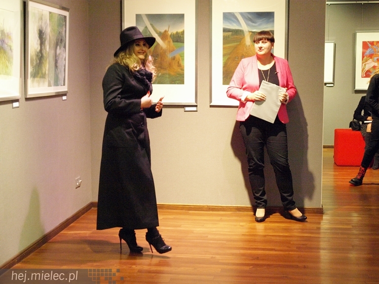 Wystawa poplenerowa Międzynarodowego Pleneru Malarstwa Pastelowego i Fotografii oficjalnie otwarta