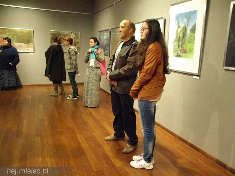 Wystawa poplenerowa Międzynarodowego Pleneru Malarstwa Pastelowego i Fotografii oficjalnie otwarta