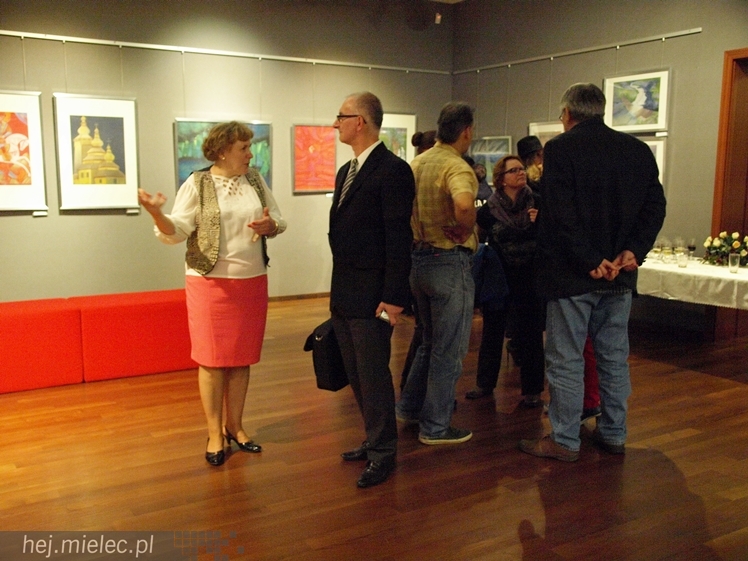 Wystawa poplenerowa Międzynarodowego Pleneru Malarstwa Pastelowego i Fotografii oficjalnie otwarta
