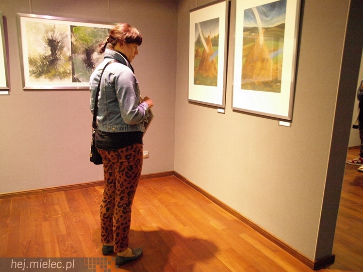 Wystawa poplenerowa Międzynarodowego Pleneru Malarstwa Pastelowego i Fotografii oficjalnie otwarta