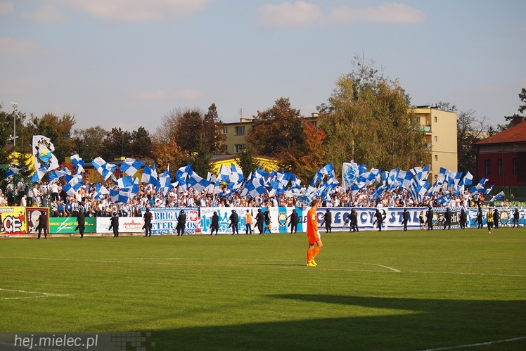 Derby z głośnym dopingiem dla Stali Mielec!