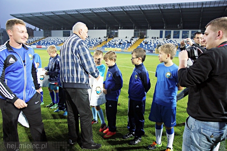 75-lecie FKS Stal Mielec: Pasowanie na piłkarza