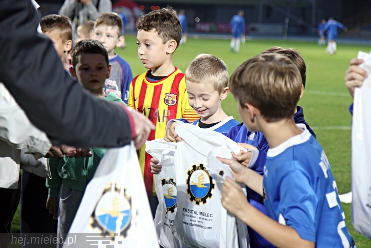 75-lecie FKS Stal Mielec: Pasowanie na piłkarza
