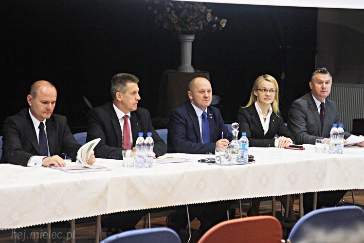 Minister Rolnictwa i Rozwoju Wsi Marek Sawicki w Mielcu na zaproszenie Podkarpackiej Izby Rolniczej