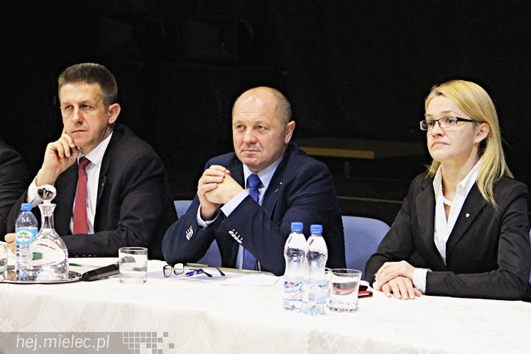 Minister Rolnictwa i Rozwoju Wsi Marek Sawicki w Mielcu na zaproszenie Podkarpackiej Izby Rolniczej