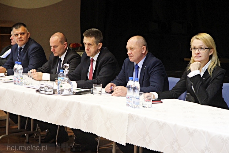 Minister Rolnictwa i Rozwoju Wsi Marek Sawicki w Mielcu na zaproszenie Podkarpackiej Izby Rolniczej