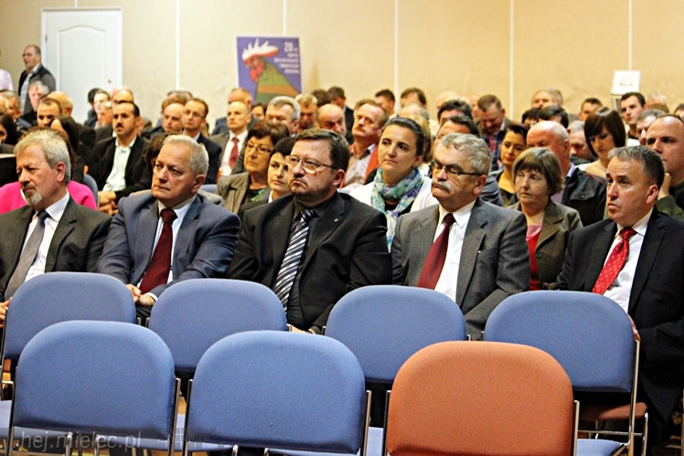 Minister Rolnictwa i Rozwoju Wsi Marek Sawicki w Mielcu na zaproszenie Podkarpackiej Izby Rolniczej