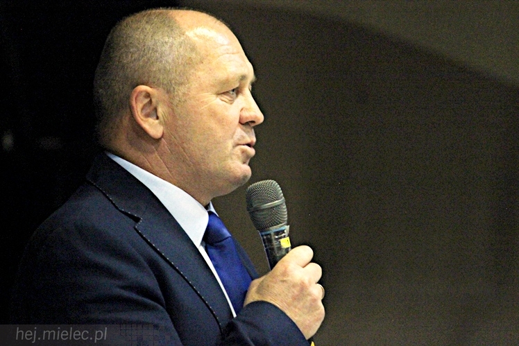 Minister Rolnictwa i Rozwoju Wsi Marek Sawicki w Mielcu na zaproszenie Podkarpackiej Izby Rolniczej