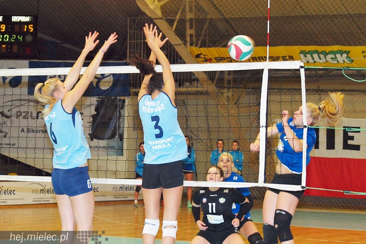 Kolejne zwycięstwo siatkarek Szóstki Mielec