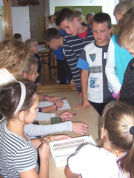 Światowy Dzień Tabliczki Mnożenia w szkole w Zabrniu