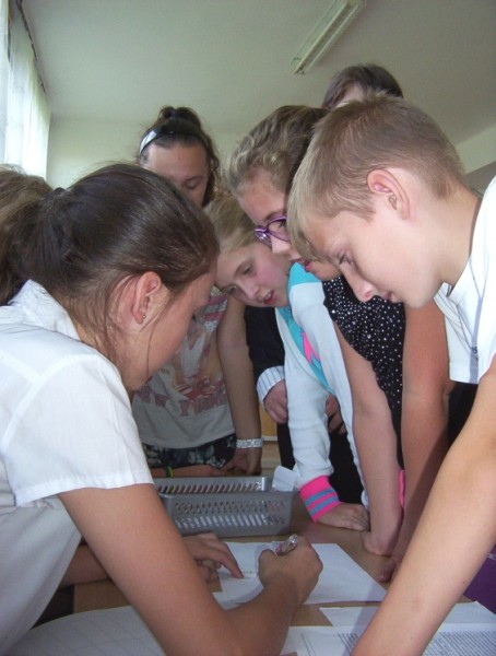 Światowy Dzień Tabliczki Mnożenia w szkole w Zabrniu