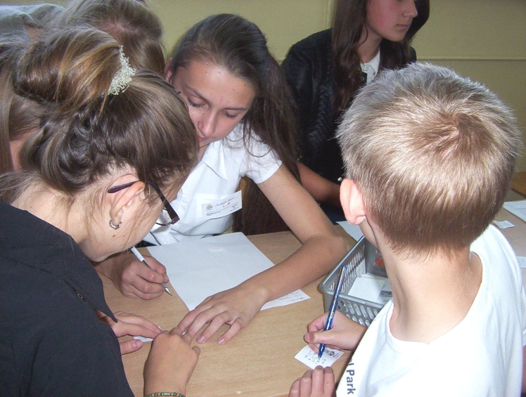 Światowy Dzień Tabliczki Mnożenia w szkole w Zabrniu