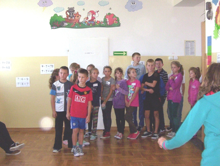 Światowy Dzień Tabliczki Mnożenia w szkole w Zabrniu