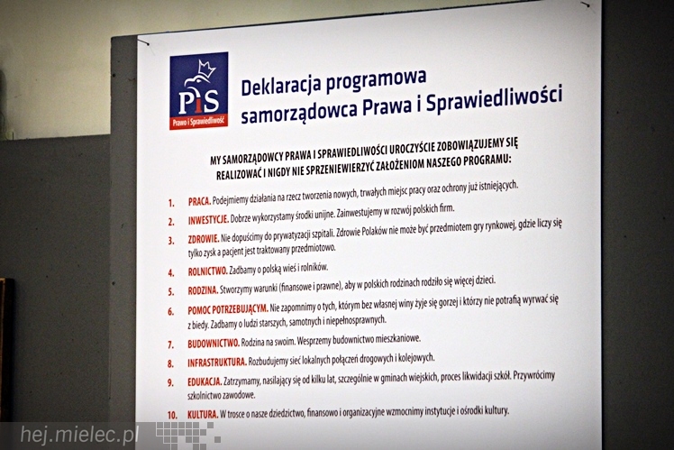 Powiatowa Konwencja Wyborcza Prawa i Sprawiedliwości 2014